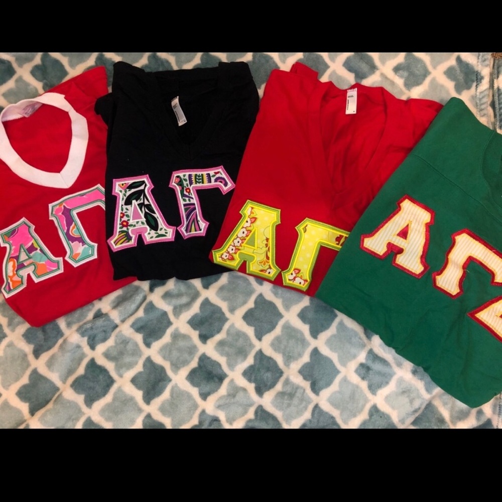 alpha gamma delta jerseys